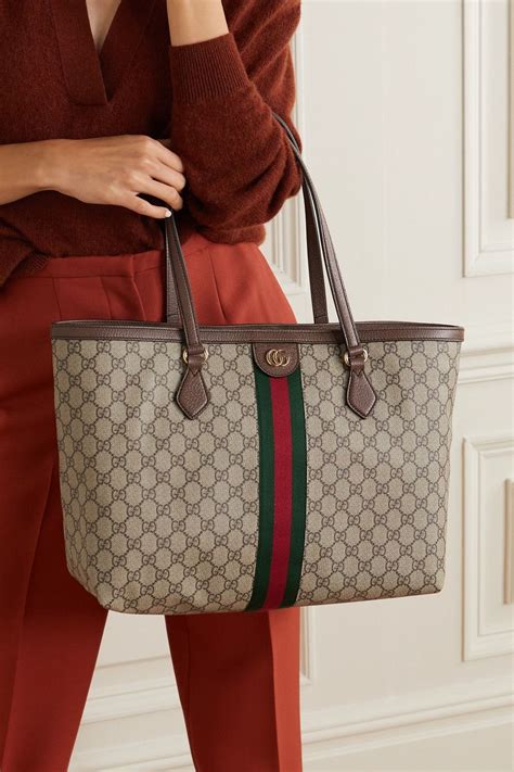 gucci printed bag|gucci unisex tote.